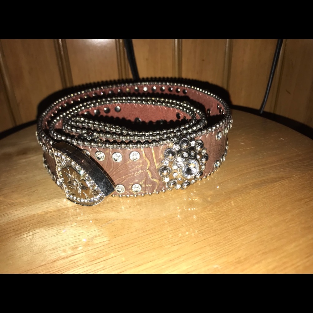 Rhinestone belt